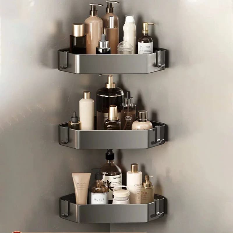 bathroom shelf