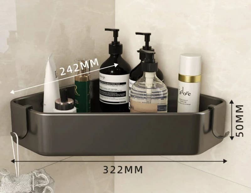 bathroom shelf