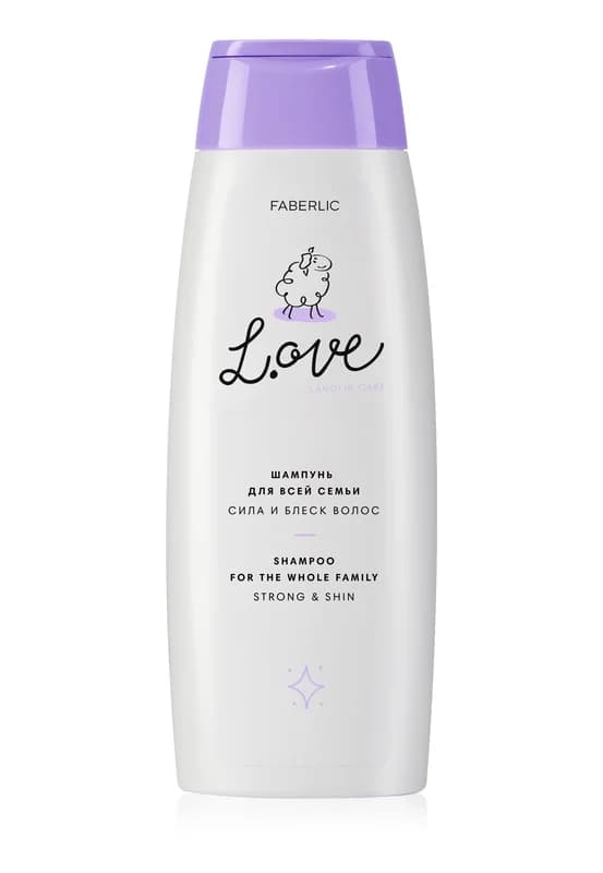 Шампунь «Сила и блеск волос» для всех типов волос L.OVE