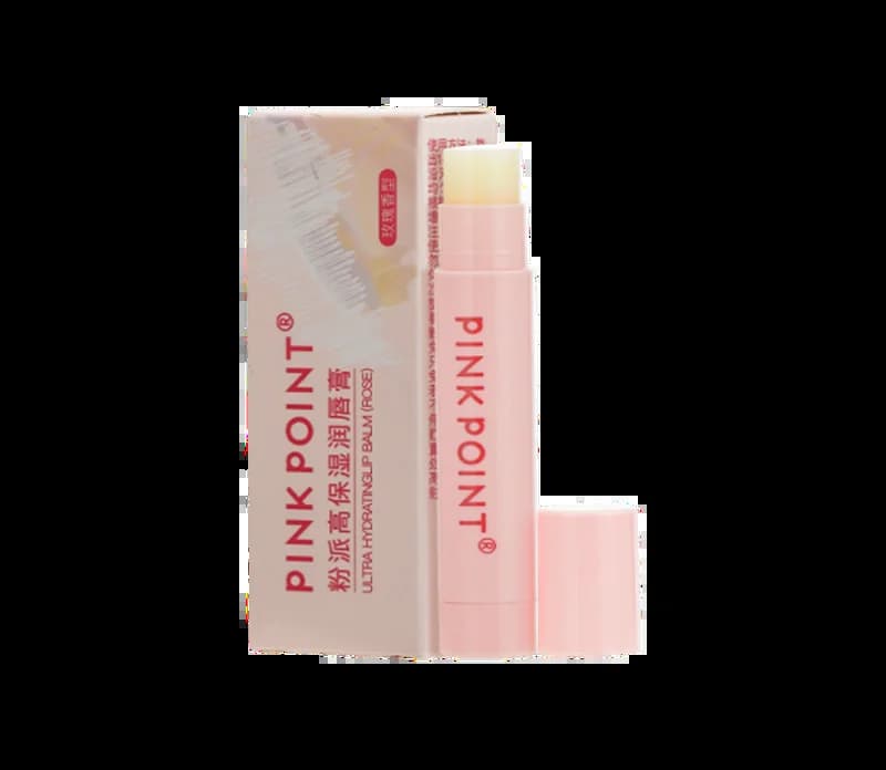 PINK POINT Бальзам для губ с эффектом глубокого увлажнения (аромат розы)