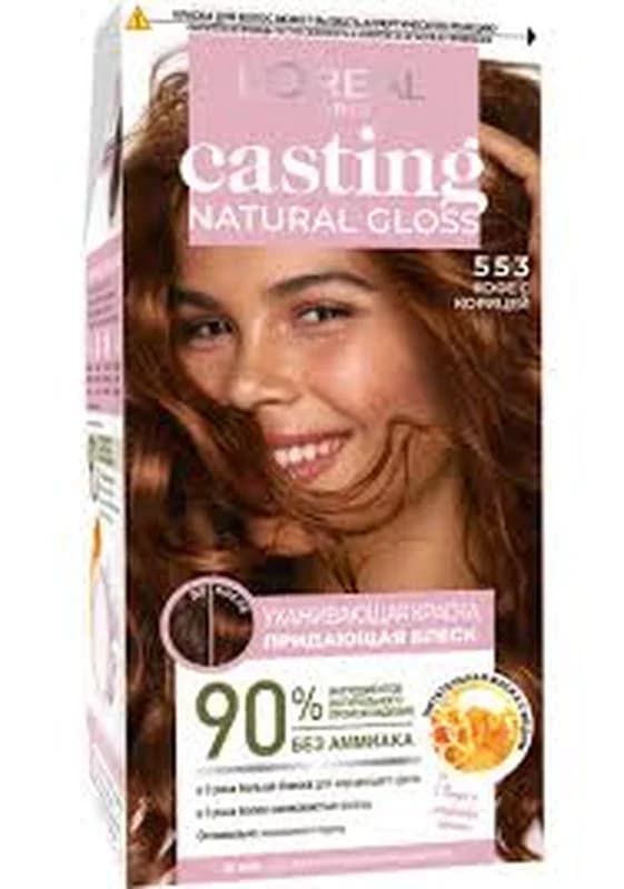 Casting Natural Gloss Краска 553 кофе с корицей