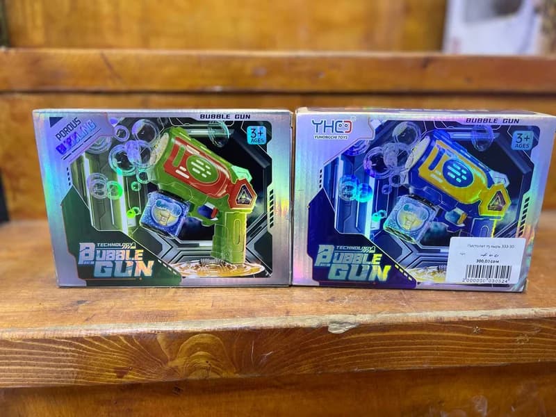 Мыльный пистолет Bubble Gun