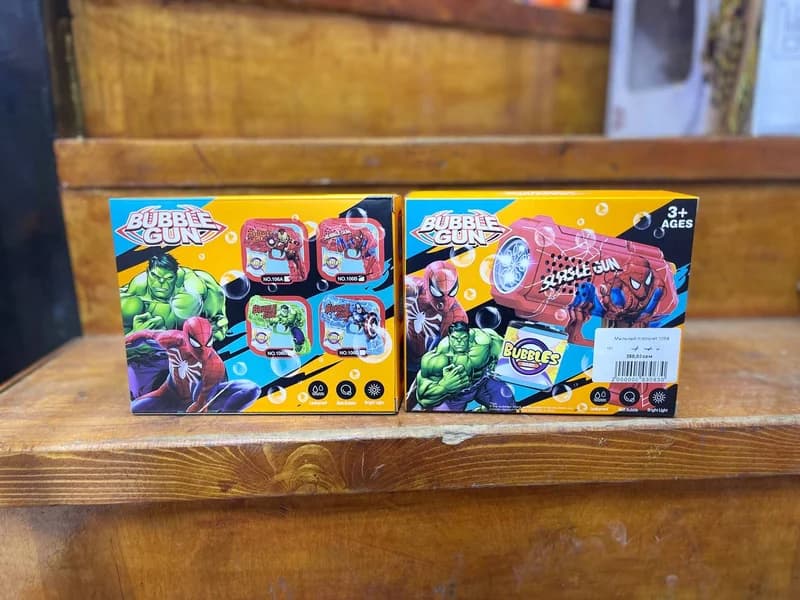 Мыльные пузыри Bubble Gun