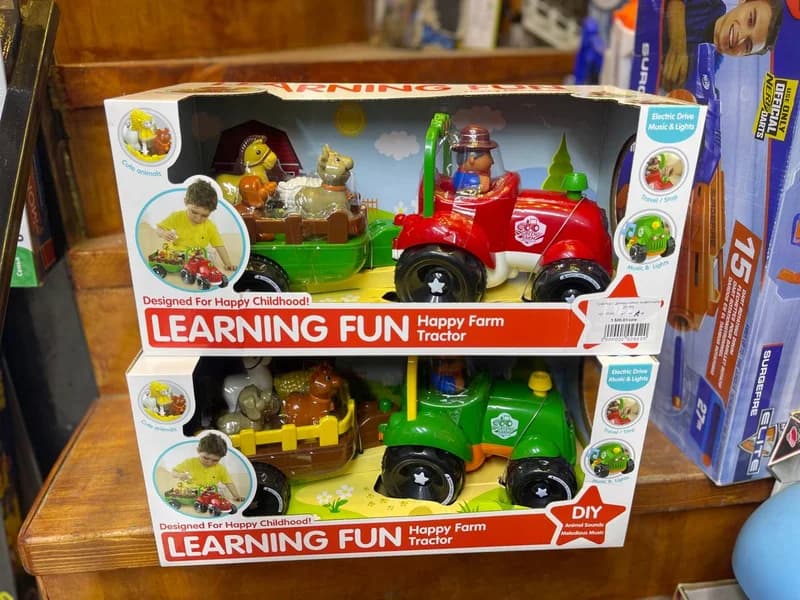 Трактор с домашними животными LEARNING FUN