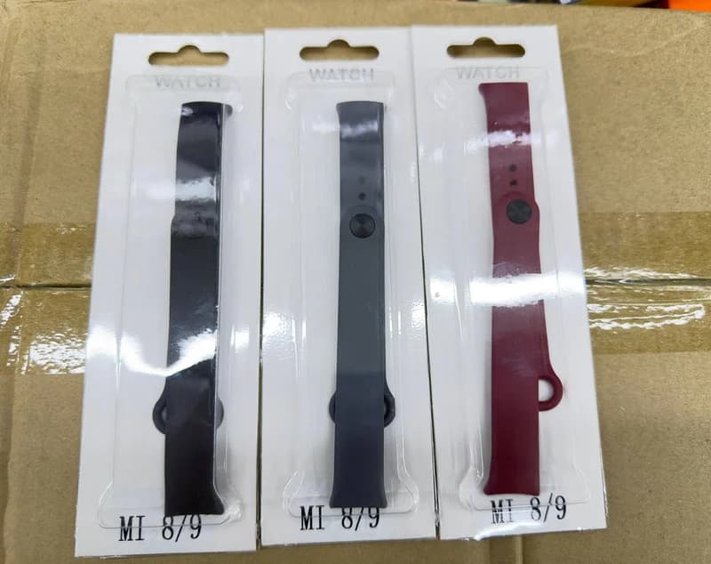 Силиконовые ремешки ми бэнд 8